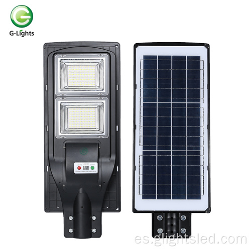 IP65 impermeable al aire libre integrado 40 80 80 vatios todo en un precio de luz solar de la calle solar LED